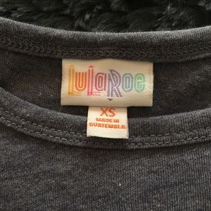 Lularoe Carly XS - Short Sleeved T-shirt Dress